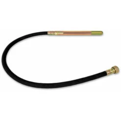 EBERTH Testa Vibrante Rinforzata In Acciaio Con Diametro Di 35mm E Lunghezza Del Tubo Di 2m, Ricambio Per Vibratore Per Calcestruzzo, Albero Flessibile, Trattato Termicamente, Peso 6,25kg, Senza Motor