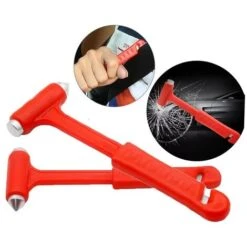 Martello Di Sicurezza Per Auto Interruttore Per Vetri Per Finestrini Dell'auto Utensile Per Il Taglio Della Cintura Martello Per La Fuga Di Emergenza Di Sicurezza Per Auto Interruttore Per Parabrezza -ProSald Italia 73912199 4