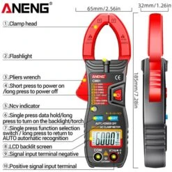 CM80/CM81 Pinza Digitale Professionale Amperometro Multimetro Multimetro Ohm Tester Pinza Amperometrica Strumento Intelligente Ad Alta Precisione -ProSald Italia 73912512 5