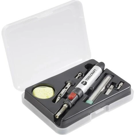 TOOLCRAFT PT237 Kit Saldatore A Gas 1300°C 130 Min 3 TOOLCRAFT PT237 Kit Saldatore A Gas 1300°C 130 Min