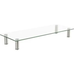 SpeaKa Professional Rialzo Per Monitor Altezza: 75 Fino A 90 Mm Trasparente