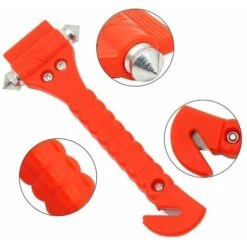 Pezzi 2 In 1 Martello Di Emergenza Per Auto Arancione E Martello Di Emergenza Per Auto E Cintura Di Sicurezza -ProSald Italia 74925834 3