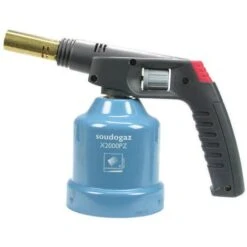 Campingaz Saldatore Gas In Metallo Accensione Piezo Elettrica Soudogaz (x2000pz)