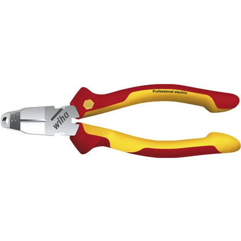 WIHA TRICUT PRO VDE Pinze 170MM 3 Funzioni: Taglio/sagomatura/pulizia - 38552 3 WIHA TRICUT PRO VDE Pinze 170MM 3 Funzioni: Taglio/sagomatura/pulizia - 38552