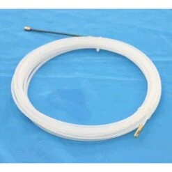 SONDA PASSACAVO In NYLON Bianco 30 Metri Diametro 4 Mm MAURER