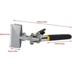 MINKUROW Pinza Per Piegare Lamiere, Piegatrice Manuale Per Lamiere, Piegatrice Con Impugnatura Antiscivolo, Piegatrice Per Lamiere(Curva) -ProSald Italia 76795659 3