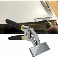 MINKUROW Pinza Per Piegare Lamiere, Piegatrice Manuale Per Lamiere, Piegatrice Con Impugnatura Antiscivolo, Piegatrice Per Lamiere(Curva) -ProSald Italia 76795659 5