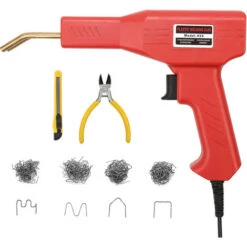 Randaco Saldatrice Per Plastica Per Auto, Saldatrice Per Paraurti Per Saldatura In Plastica Per Auto Saldatrice Per Plastica + 200 Morsetti