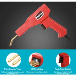 Randaco Saldatrice Per Plastica Per Auto, Saldatrice Per Paraurti Per Saldatura In Plastica Per Auto Saldatrice Per Plastica + 200 Morsetti -ProSald Italia 76933970 3