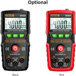 Multimetro Digitale Intelligente 4000 Conteggi Misuratore Universale NCV Tester Multifunzionale Portatile Voltmetro Amperometro Con Retroilluminazione Torcia AC/DC Misurazione Della Resistenza Di Tens -ProSald Italia 77495382 3