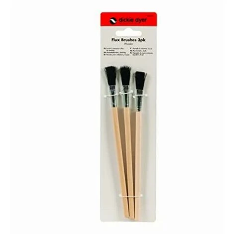 Dickie Dyer 405674 11.054 Flux Brushes Manico In Legno Set Di 3 5 Dickie Dyer 405674 11.054 Flux Brushes Manico In Legno Set Di 3 - immagine 3