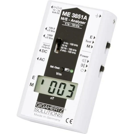 Gigahertz Solutions ME3851A Misuratore EMF Bassa Frequenza 3 Gigahertz Solutions ME3851A Misuratore EMF Bassa Frequenza