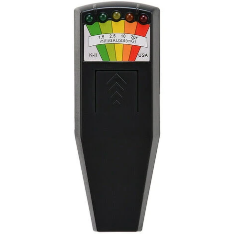 Misuratore EMF A 5 LED Rilevatore Di Campo Magnetizzante Fantasma Che Rileva Il Contatore Degli Strumenti Dell'attrezzatura Paranormale (nero) 3 Misuratore EMF A 5 LED Rilevatore Di Campo Magnetizzante Fantasma Che Rileva Il Contatore Degli Strumenti Dell'attrezzatura Paranormale (nero)
