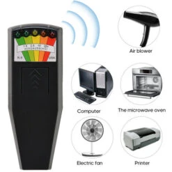 Misuratore EMF A 5 LED Rilevatore Di Campo Magnetizzante Fantasma Che Rileva Il Contatore Degli Strumenti Dell'attrezzatura Paranormale (nero) 10 Misuratore EMF A 5 LED Rilevatore Di Campo Magnetizzante Fantasma Che Rileva Il Contatore Degli Strumenti Dell'attrezzatura Paranormale (nero) -ProSald Italia 80421036 4