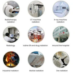 NR-950 Rilevatore Portatile Portatile Di Radiazioni Nucleari Display LCD Tester Radioattivo Domestico Contatore Geiger β Y Rilevamento Raggi X Vibrazioni Sonore Luce Triplo Allarme Rilevatore Pratico -ProSald Italia 80421041 5