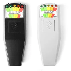 K2 Campo Elettromagnetico EMF Misuratore Di Gauss Rilevatore Di Radiazioni Monitor Di Campo Magnetico EMF Portatile Misuratore Di Gauss A 5 LED (nero) -ProSald Italia 80421143 3