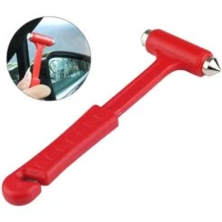 Martello Di Sicurezza Per Auto Rompivetro Per Finestre Utensile Da Taglio Per Cintura Sicurezza Per Auto Evacuazione Di Emergenza Martello Rompivetro 1 Pz