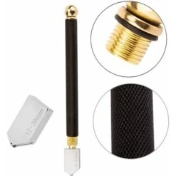 Tagliavetro Professionale Tagliavetro Per Vetro Da 2-20 Mm Con 2 Teste Tagliavetro A Goccia D'olio E Cacciavite Per Tagli Precisi Nel Vetro READCLY -ProSald Italia 80961400 3