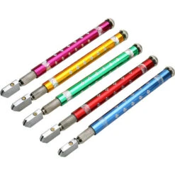 Tagliavetro Multifunzionale Tagliapiastrelle Manuale Con Rotella Di Taglio A Rullo Per Vetro Spesso Diamantato (rosso) -ProSald Italia 81574972 3