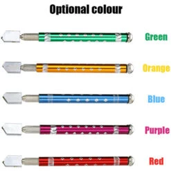 Tagliavetro Multifunzionale Tagliapiastrelle Manuale Con Rotella Di Taglio A Rullo Per Vetro Spesso Diamantato (rosso) -ProSald Italia 81574972 4