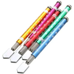 Tagliavetro Multifunzionale Tagliapiastrelle Manuale Con Rotella Di Taglio A Rullo Per Vetro Spesso Diamantato (rosso) -ProSald Italia 81574972 5