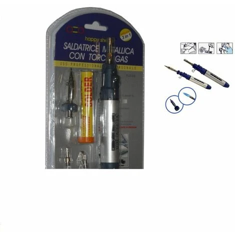 No Brand Saldatore Mini Stilo Canello A GAS Butano Portatile Ricaricabile Stagno Fiamma 3 No Brand Saldatore Mini Stilo Canello A GAS Butano Portatile Ricaricabile Stagno Fiamma