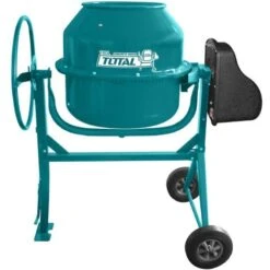 BETONIERA ELETTRICA 180L 800W IMPASTATRICE MISCELATORE CEMENTO TOTAL