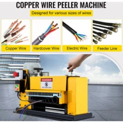 Macchina Spellacavi φ1-38mm 370w Sguainacavi Spelacavi Spelafili Con 10 Lame -ProSald Italia 82818679 3