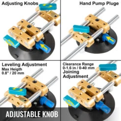 VEVOR 2 Pezzi Di Ventose Per Vetri Piastrelle Pietre Superfici, Strumento DeInstallazione, Con Cassetta Degli Attrezzi 11 VEVOR 2 Pezzi Di Ventose Per Vetri Piastrelle Pietre Superfici, Strumento DeInstallazione, Con Cassetta Degli Attrezzi -ProSald Italia 82819024 5