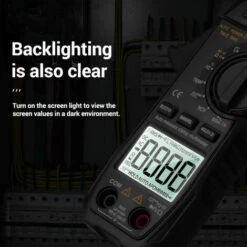 Multimetro Digitale ST209 Pinza Amperometrica 6000 Conteggi True RMS Amp DC/AC Corrente Pinza Tester Misuratori Voltmetro Auto Ranging Display LCD (Nero) 11 Multimetro Digitale ST209 Pinza Amperometrica 6000 Conteggi True RMS Amp DC/AC Corrente Pinza Tester Misuratori Voltmetro Auto Ranging Display LCD (Nero) -ProSald Italia 83650960 5