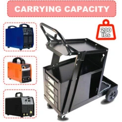 Carrello Mobile Per Saldatura A 4 Cassetti A 2 Strati (Carico 90 Kg) Carrello Utensile Per Saldatura Con Catena 11 Carrello Mobile Per Saldatura A 4 Cassetti A 2 Strati (Carico 90 Kg) Carrello Utensile Per Saldatura Con Catena -ProSald Italia 83841470 5