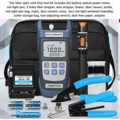 Kit Di Strumenti Per La Chiusura A Freddo In Fibra Ottica Giuntatrice Per Fibre Multifunzionale Misuratore Di Potenza Ottica Pinze Per Cavi Isolate In Gomma Set Di Mannaia Per Fibre -ProSald Italia 85893604 4