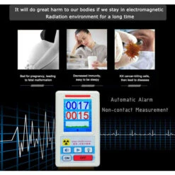 Contatore Geiger Portatile Portatile Rilevatore Multifunzionale Di Radiazioni Nucleari Dosimetro Personale Rilevatori Di Marmo Beta Gamma X-ray Tester (Nero) 9 Contatore Geiger Portatile Portatile Rilevatore Multifunzionale Di Radiazioni Nucleari Dosimetro Personale Rilevatori Di Marmo Beta Gamma X-ray Tester (Nero) -ProSald Italia 85895354 3