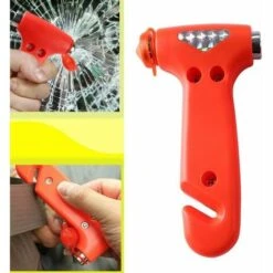 Martelli Di Salvataggio Antiscivolo Da 2 Pezzi Martello Di Sicurezza Per Auto Martello Per Cinture Tagliavetri Per Finestre Martello Multiuso Salvataggio Di Emergenza Strumento Di Fuga Martello 13Thir -ProSald Italia 86163566 5