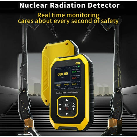 Rilevatore Di Radiazioni Nucleari Dell'UAV Contatore Geiger Misuratore Di Radiazioni LCD Portatile Dosimetro Raggi γ Raggi β Raggi X Tester Di Radioattività 5 Rilevatore Di Radiazioni Nucleari Dell'UAV Contatore Geiger Misuratore Di Radiazioni LCD Portatile Dosimetro Raggi γ Raggi β Raggi X Tester Di Radioattività - immagine 3