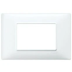 14653.01 Plaque De Recouvrement Plana Blanc 3P