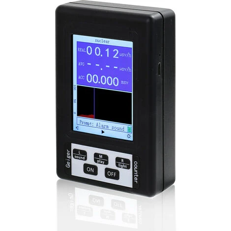 Rilevatore Di Radiazioni Nucleari Con Display Digitale Portatile Portatile Pratico Contatore Geiger Dosimetro Di Tipo Semifunzionale Tester Per Marmo 6 Rilevatore Di Radiazioni Nucleari Con Display Digitale Portatile Portatile Pratico Contatore Geiger Dosimetro Di Tipo Semifunzionale Tester Per Marmo - immagine 4