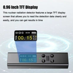 Rilevatore Di Radiazioni Portatile Palmare Misuratore Di Rilevamento Raggi X γ β Laboratorio Domestico Ospedale Contatore Geiger Radioattivo In Marmo Multifunzione Schermo TFT Da 0,96 Pollici Con Alla -ProSald Italia 87413233 4