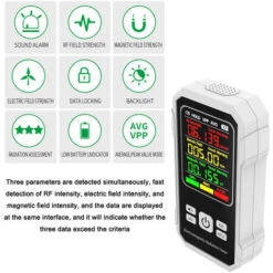 Rilevatore Multifunzionale Di Radiazioni Elettromagnetiche Tester Di Intensità Del Campo Elettrico Misuratore Di Intensità Del Campo Magnetico Dispositivo Di Rilevamento Della Forza RF Con Funzione Di 8 Rilevatore Multifunzionale Di Radiazioni Elettromagnetiche Tester Di Intensità Del Campo Elettrico Misuratore Di Intensità Del Campo Magnetico Dispositivo Di Rilevamento Della Forza RF Con Funzione Di -ProSald Italia 87413269 2