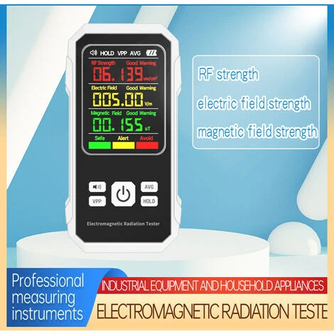 Rilevatore Multifunzionale Di Radiazioni Elettromagnetiche Tester Di Intensità Del Campo Elettrico Misuratore Di Intensità Del Campo Magnetico Dispositivo Di Rilevamento Della Forza RF Con Funzione Di 6 Rilevatore Multifunzionale Di Radiazioni Elettromagnetiche Tester Di Intensità Del Campo Elettrico Misuratore Di Intensità Del Campo Magnetico Dispositivo Di Rilevamento Della Forza RF Con Funzione Di - immagine 4