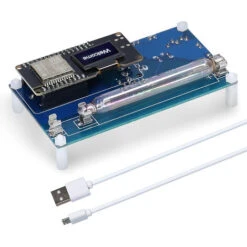 Contatore Geiger Open-source Display OLED Rilevatore Di Radiazioni Nucleari Set Tester Per Piastrelle Di Marmo Iodio 131 Monitor Per Radiazioni