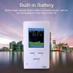 QA062 Misuratore EMF Portatile Portatile Rilevatore Di Radiazioni Elettromagnetiche Tester Di Campo Elettrico Test Radio Campo Magnetico Schermo Di Visualizzazione A Colori Da 1,8 Pollici Per Elettrod -ProSald Italia 87413410 3