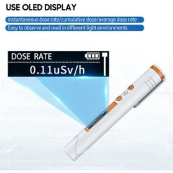 Rilevatore Di Radiazioni Nucleari A Penna Portatile Ricaricabile Mini Strumento Portatile Di Rilevamento Di Raggi β Radioattivi XY Contatore Geiger Per Dosi Personali Con Allarme Sonoro (bianco) 11 Rilevatore Di Radiazioni Nucleari A Penna Portatile Ricaricabile Mini Strumento Portatile Di Rilevamento Di Raggi β Radioattivi XY Contatore Geiger Per Dosi Personali Con Allarme Sonoro (bianco) -ProSald Italia 87413467 5