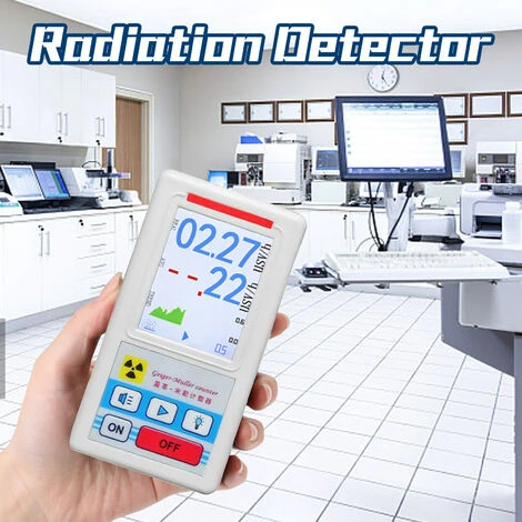 Rilevatore Di Radiazioni Nucleari Contatore Geiger Misuratore Di Rilevamento Radioattivo Portatile Dosimetro Radioattivo Rivelatore Beta Gamma A Raggi X (bianco) 7 Rilevatore Di Radiazioni Nucleari Contatore Geiger Misuratore Di Rilevamento Radioattivo Portatile Dosimetro Radioattivo Rivelatore Beta Gamma A Raggi X (bianco) - immagine 5