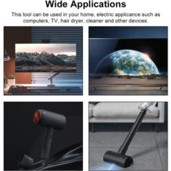 Misuratore Di Gauss EMF Per Campo Elettromagnetico Portatile Misuratore EMF Portatile Monitor Di Campo Magnetico Rilevatore Elettromagnetico Elettrico Ambientale Domestico Misuratore Di Gauss A 8 LED -ProSald Italia 87413546 5