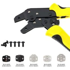 Pinze Per Cavi Professionali Ingegneria Multifunzionale Terminali A Cricchetto Pinze A Crimpare Spelafili Lacci Per Ghiere Crimpatrice Terminali Per Cavi Kit Pinze -ProSald Italia 87413654 4