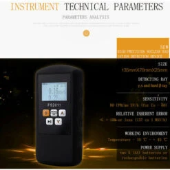 Rilevatore Di Radiazioni Nucleari Portatile Tenuto In Mano Allarme Della Dose Di Radiazioni Laboratorio Domestico Ospedale Marmo Multifunzione Contatore Geiger Radioattivo Rilevatore Di Radiazioni Nuc -ProSald Italia 87413681 5