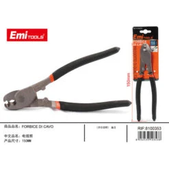 Pinza Tagliacavi Forbice Da Cavo Tagliafili 150mm -ProSald Italia 89264037 3
