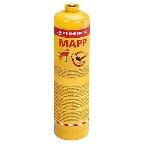 Bombola MAPP Gas 750ml Rothenberger 3 Bombola MAPP Gas 750ml Rothenberger