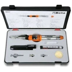 Saldatore A Gas Con 7 Accessori In Valigetta 120w - Beta 1827/K - 018270100